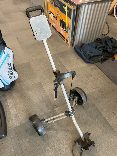 Vist Large View of Product Image Which is Used 2 WHEEL PULL CART Golf Cart 2 Wheel