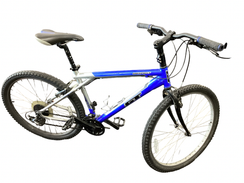 Vist Large View of Product Image Which is Used GT OUTPOST Mountain Bike Mens Royal Blue 43-47cm - 17-18" - MD Frame