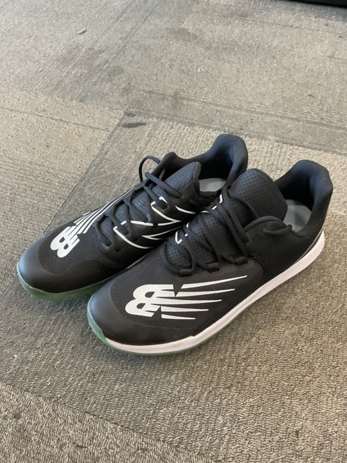 Vist Large View of Product Image Which is Used New Balance 4040 TURF SHOES BB/SB Cleats Black Senior 13