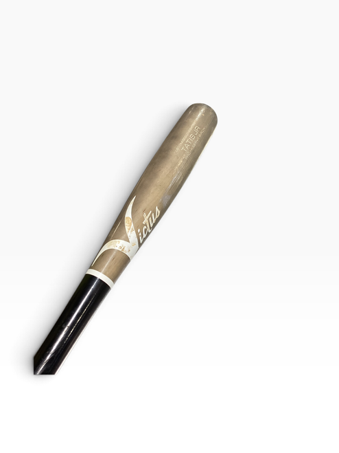 Vist Large View of Product Image Which is Used Victus TATIS JR BB/SB Wood Bat 28"