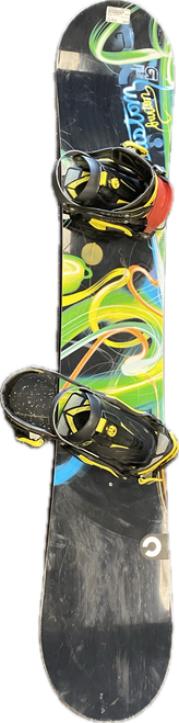 Vist Large View of Product Image Which is Used Burton CO2 EST Mens Board/Bindings Black 145 cm