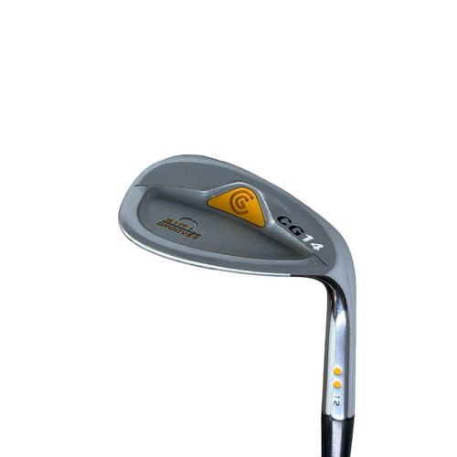 Vist Large View of Product Image Which is Used Cleveland CG14 ZIP GROOVES Golf Wedge Mens RH 60 Degree