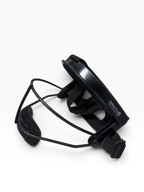 Vist Large View of Product Image Which is Used RIP-IT DEFENSE MASK YTH BB/SB Fielders Mask Black One Size