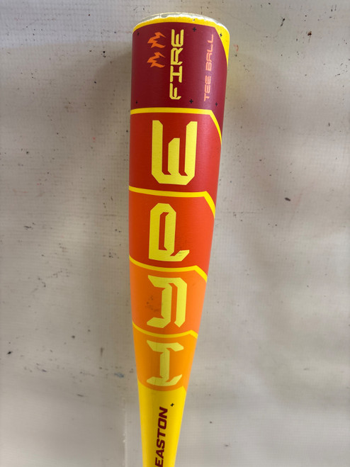 Vist Large View of Product Image Which is Used Easton HYPE FIRE TEEBALL BB/SB USA 2 5/8 Bat 26"