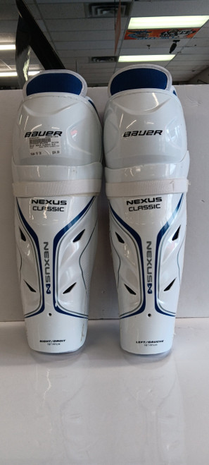 Vist Large View of Product Image Which is Used Bauer NEXUS CLASSIC S/G Senior Shin Guards None 16"