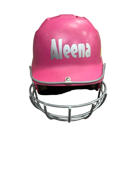 Vist Large View of Product Image Which is Used Adidas ADIDAS ADJ CLIMACOOL Batting Helmet w/Mask Yellow Fits all