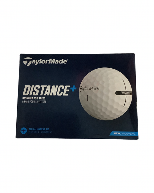 Vist Large View of Product Image Which is Used Taylormade DISTANCE + 12 Pack - Golf Balls
