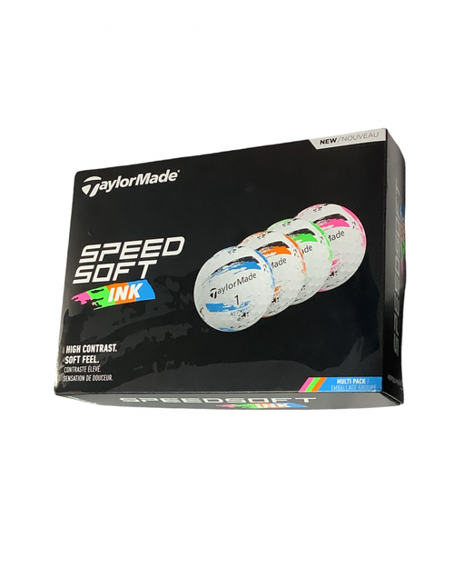 Vist Large View of Product Image Which is Used Taylormade SPEED SOFT 12 Pack - Golf Balls