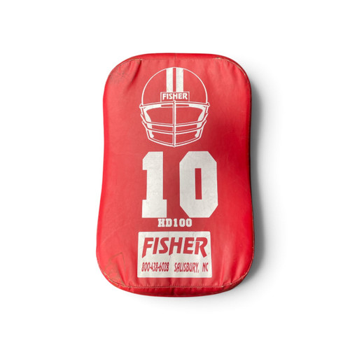 Vist Large View of Product Image Which is Used Fischer HD100 BLOCK PAD FB Blocking Pad Red