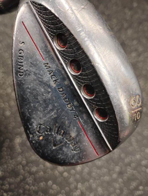 Vist Large View of Product Image Which is Used Callaway MACK DADDY 4 Golf Wedge Mens LH 60 Degree