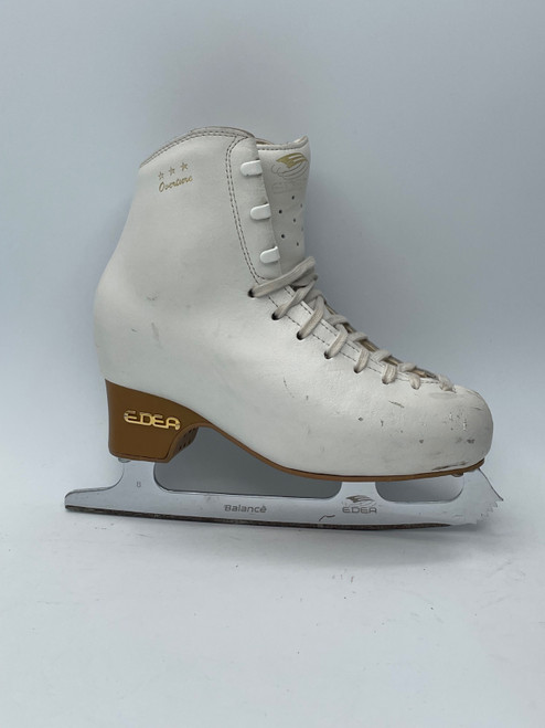 Vist Large View of Product Image Which is Used EDEA OVERTURE Girls Figure Skate White Junior 02.5