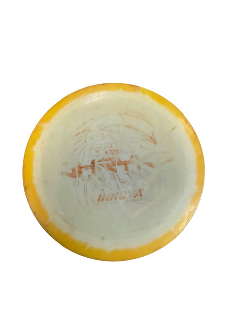 Vist Large View of Product Image Which is Used Innova SHRYKE Disc Golf Driver Yellow