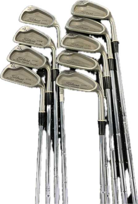 Vist Large View of Product Image Which is Used Titleist DTR Mens Iron Set RH 3I-SW