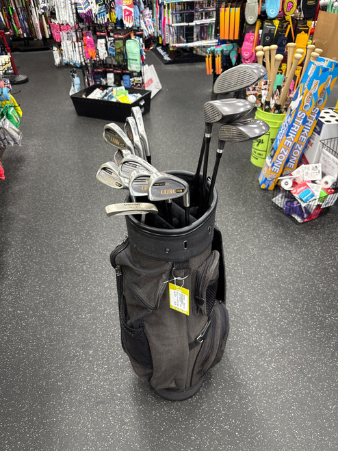Vist Large View of Product Image Which is Used Wilson ULTRA OS Mens Package Set RH Black 13 Piece