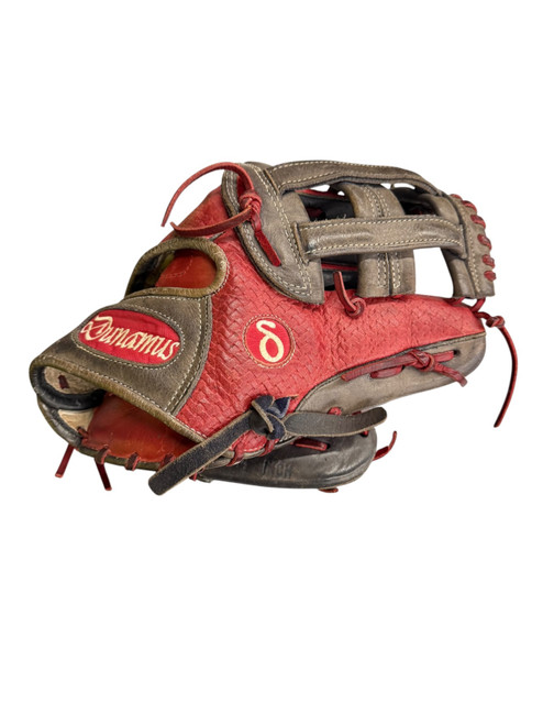 Vist Large View of Product Image Which is Used Dunamus 11.75” Red Baseball Glove RH