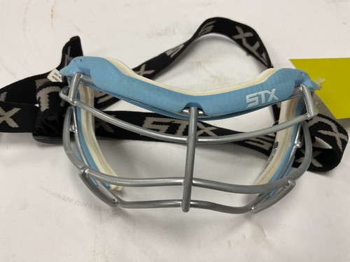 Vist Large View of Product Image Which is Used STX FOCUS-S Lacrosse GogglesCarolina Blue Senior