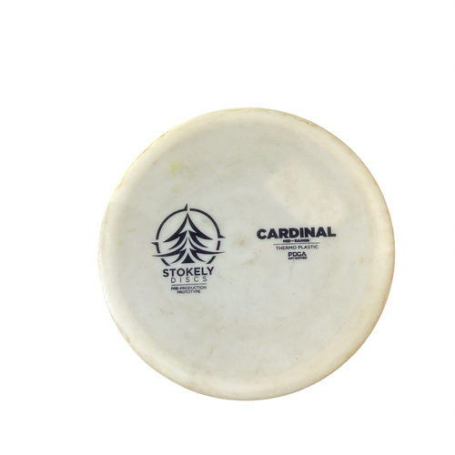 Vist Large View of Product Image Which is Used STOKLEY CARDINAL Disc Golf Mid Range White