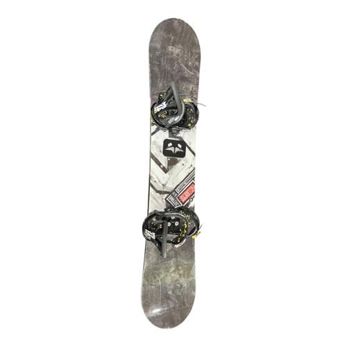 Vist Large View of Product Image Which is Used Burton BULLET 59 W/MISSION SMALLS BINDINGS Mens Board/Bindings Black 159 cm