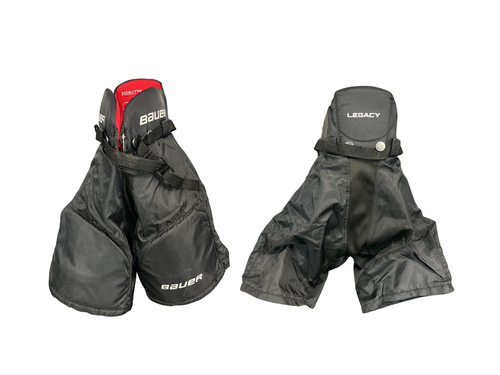 Vist Large View of Product Image Which is Used Bauer LEGACY Youth Pant Black MD