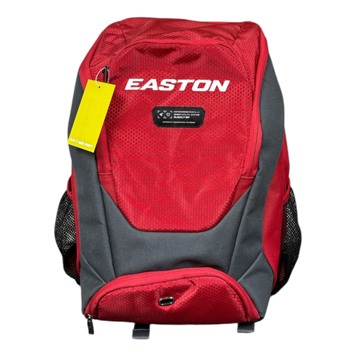 Vist Large View of Product Image Which is Used Easton BACK PACK Baseball/Softball Player Carry Bag Red