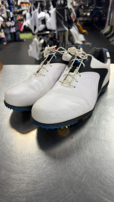 Vist Large View of Product Image Which is Used Foot Joy Mens Golf Shoes White Senior 12