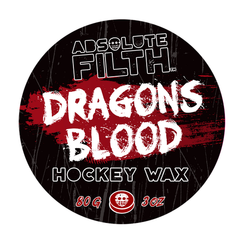 Vist Large View of Product Image Which is Absolute Filth Hockey Wax Dragons Blood