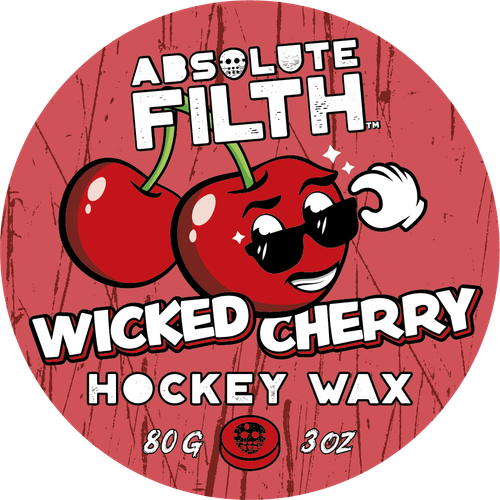 Vist Large View of Product Image Which is Absolute Filth Hockey Wax Wicked Cherry