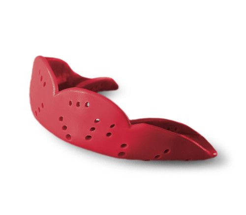 Vist Large View of Product Image Which is Sisu Aero Small Intense Red Mouthguard
