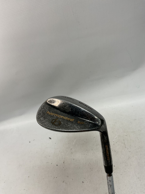 Vist Large View of Product Image Which is Used Wilson HARMONIZED Golf Wedge Mens RH Lob Wedge