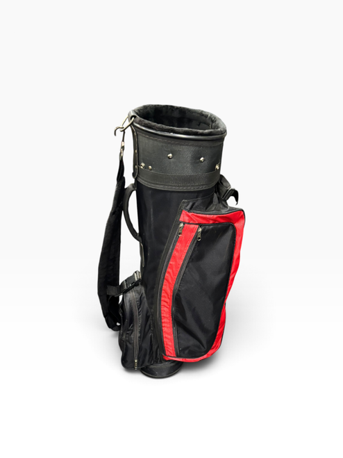 Vist Large View of Product Image Which is Used Mens Cart Bag Black And Red