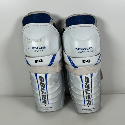 Vist Large View of Product Image Which is Used Bauer NEXUS ELEVATE Shin Guards 10"