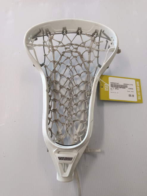 Vist Large View of Product Image Which is Used Gait APEX Mens Lacrosse Head White