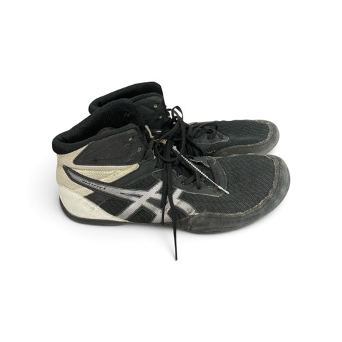 Vist Large View of Product Image Which is Used Asics Wrestling Shoes Black Youth 09.0