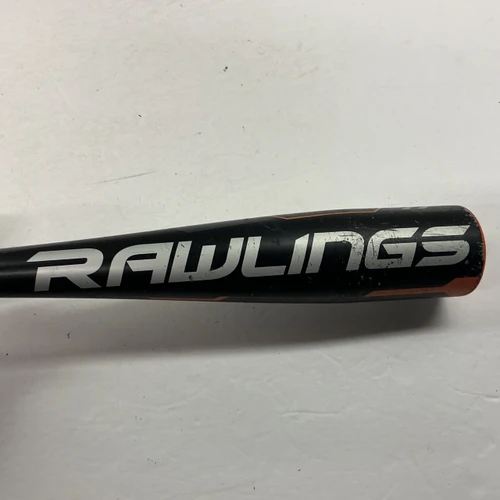 Vist Large View of Product Image Which is Used Rawlings Prodigy US8P11 USA 2 5/8 Baseball Bat Black And Orange 27"