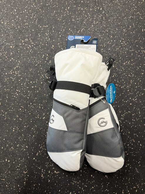 Vist Large View of Product Image Which is Used Gordini NWT GAUNTLET MITTENS Outerwear Womens Gloves White SM