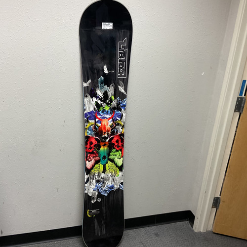 Vist Large View of Product Image Which is Used Lib Tech TRS XC2 BTX POWER BANANA Mens Snowboard Only Black 162 cm
