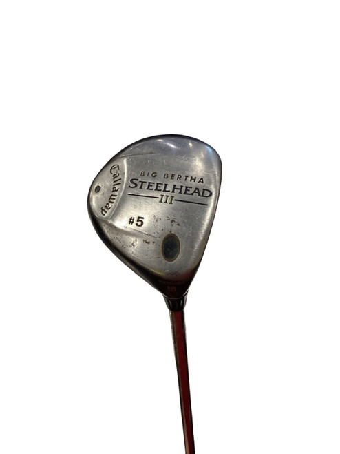 Vist Large View of Product Image Which is Used Callaway BIG BERTHA STEEL HEAD 3 Mens Fairway Wood RH 5 Wood