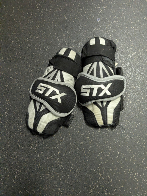 Vist Large View of Product Image Which is Used STX ARM PADS Lacrosse Arm Pads/Guards Black MD