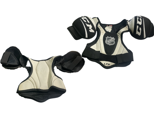 Vist Large View of Product Image Which is Used CCM NHL LTP Junior Shoulder Pads SM