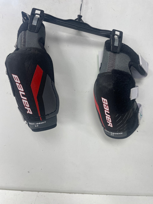Vist Large View of Product Image Which is Used Bauer LIL SPORT Junior Elbow Pads SM