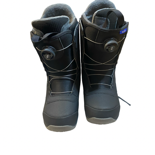 Vist Large View of Product Image Which is Used Burton IMPRINT 2 Womens Snowboard Boots Black Senior 8.5