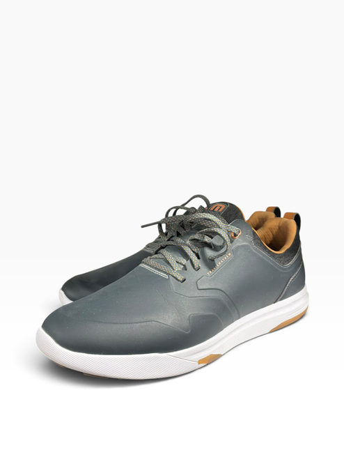 Vist Large View of Product Image Which is Used TRAVIS MATTHEW THE DAILY PRO Mens Golf Shoes White Senior 11