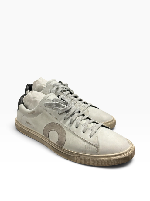 Vist Large View of Product Image Which is Used OLIVER CABELL LOW 1 Mens Golf Shoes White Senior 11