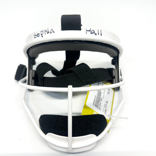 Vist Large View of Product Image Which is Used RIP-IT DEFENSE YOUTH BB/SB Fielders Mask White Fits all