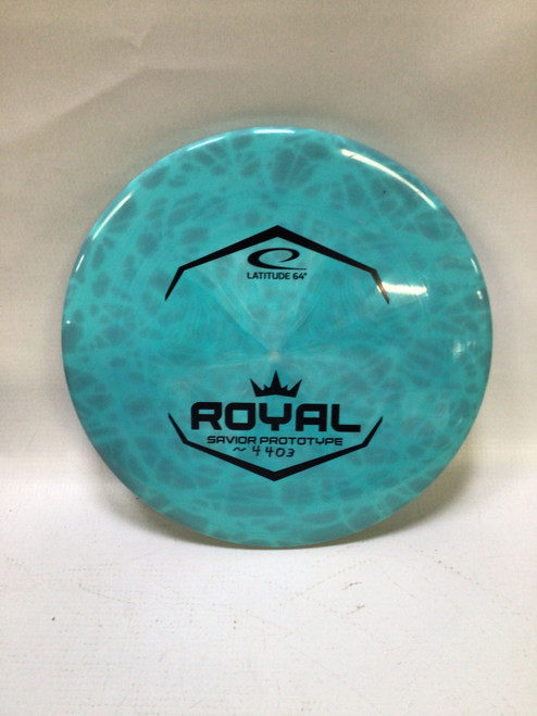 Vist Large View of Product Image Which is Used Latitude 64 ROYAL SAVIOR Disc Golf Driver Teal 174g