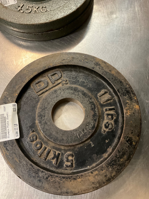 Vist Large View of Product Image Which is Used Olympic Plate (Each) 11 lb