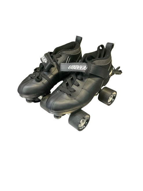Vist Large View of Product Image Which is Used Chicago BULLET Senior Roller Quad Skates Black Senior 8
