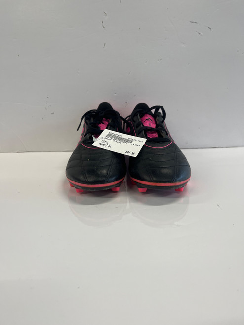 Vist Large View of Product Image Which is Used Soccer Cleats Pink Junior 04