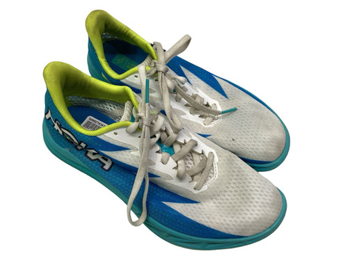Vist Large View of Product Image Which is Used Hoka CRESCENDO Running/X-Train Shoes W Carolina Blue And White Senior 7.5