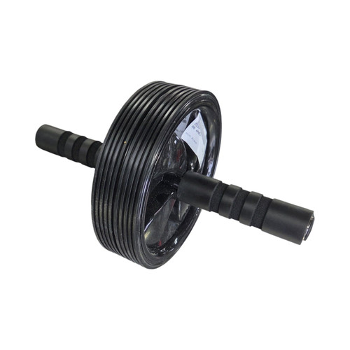 Vist Large View of Product Image Which is Used AB WHEEL Exercise Ab Wheel Black